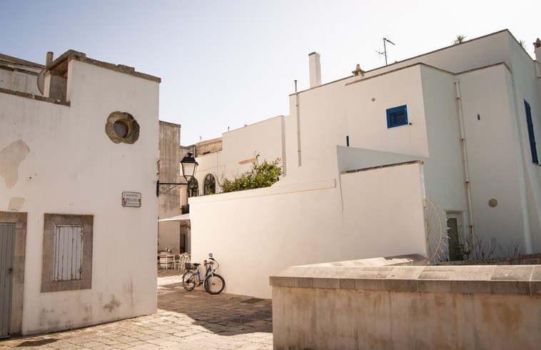 Historical city centre of Otranto with its narrow streets