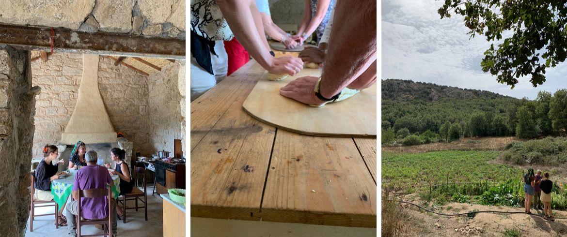 Experiences to try at Ollolai: eat like a local, homemade pasta, the vegetable garden