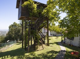 treehouse in abruzzi, to look at the stars