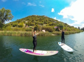 hidden gems Dalmatia - SUP Bacina lakes