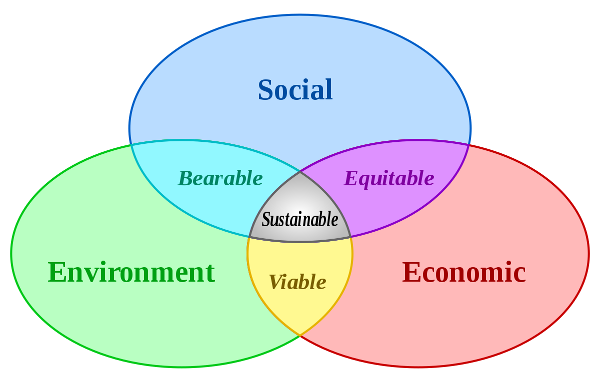 3 sustainability's pillars