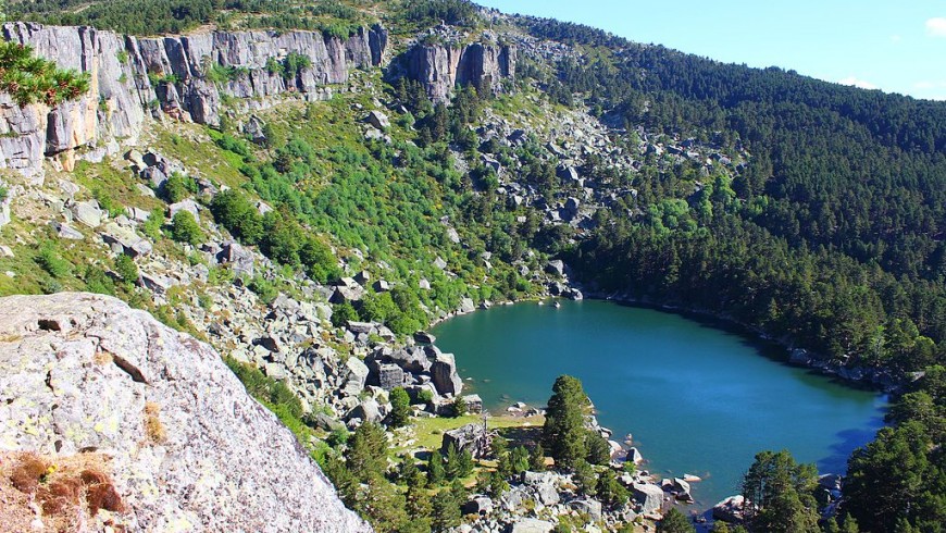 Laguna Negra lake in Bariloche, Argentina