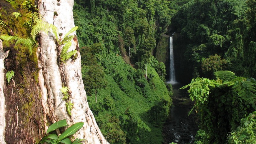 Sopo’aga Waterfall, Samoa island