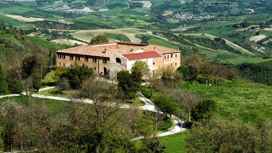 view of Girolomoni agritourism agritourism