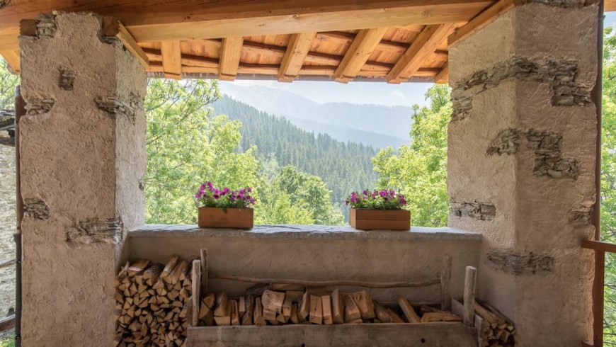 sagna rotonda, an eco-friendly accommodation in Valle Maira, Italian Alps