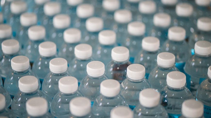plastic bottles, to avoid to be more sustainable