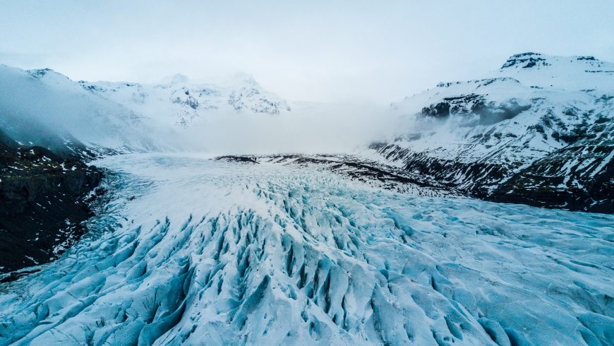 greenhouse gaes effects on glaciers