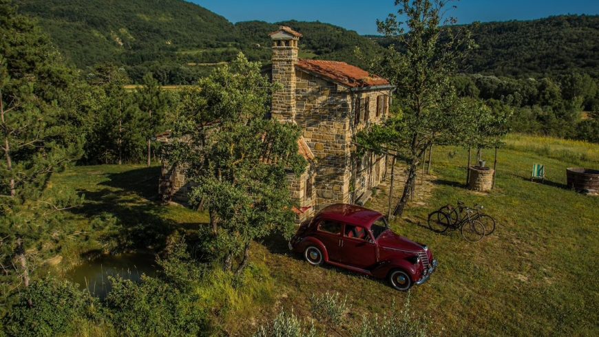 An off-grid ecobnb among the wonders of Istria