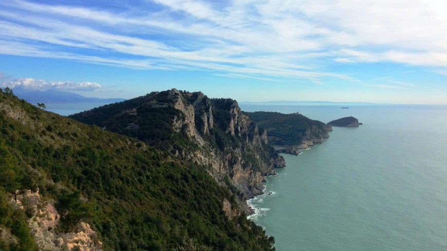 Path from Campiglia to Portovenere, Liguria