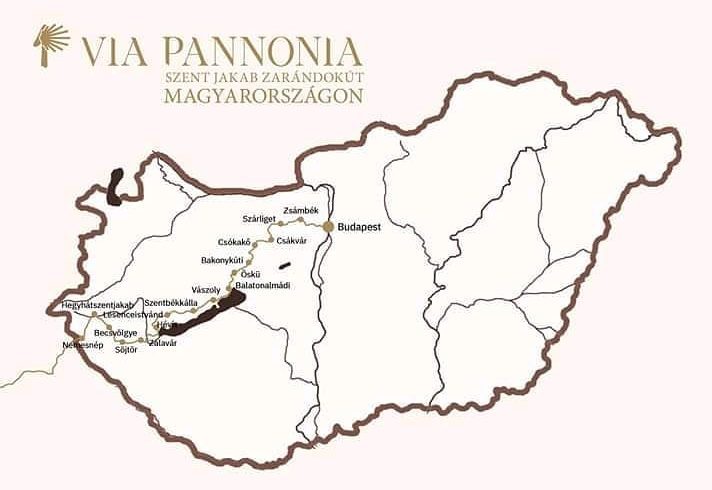 Via-Pannonia map