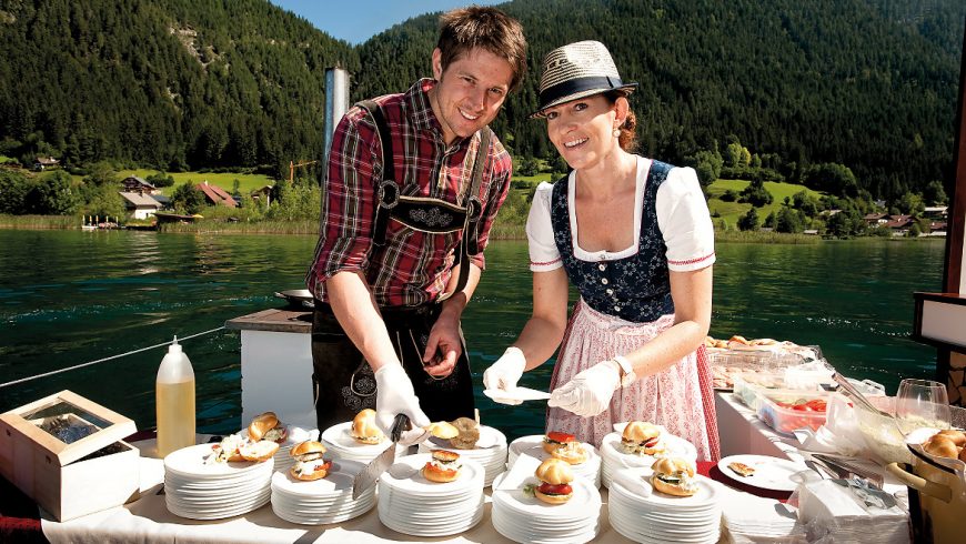 Lake Weissensee, zero km breakfast