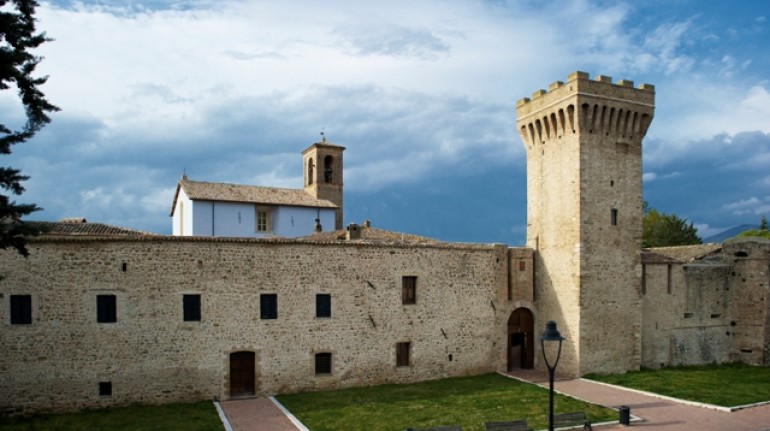 Sleeping in a castle in Umbria