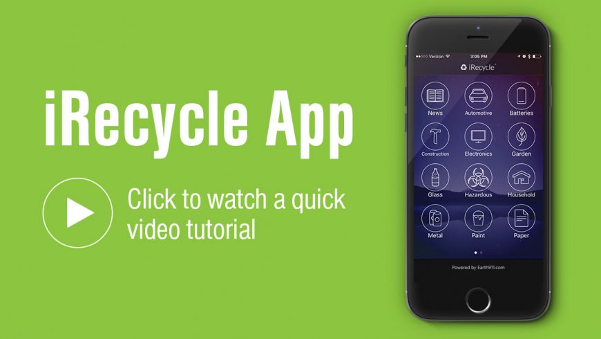 iRecycle - eco-friendly apps
