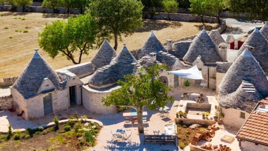 trulli in southern italy