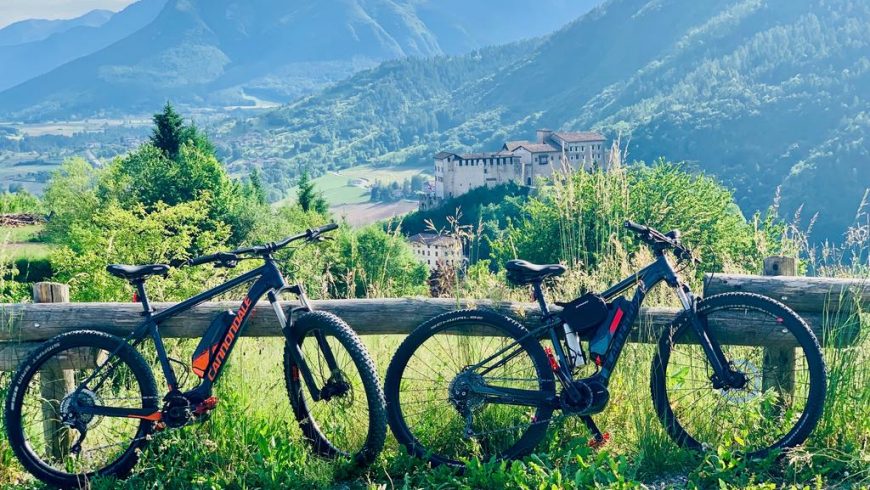 E-Bike in Adamello Brenta Natural Park