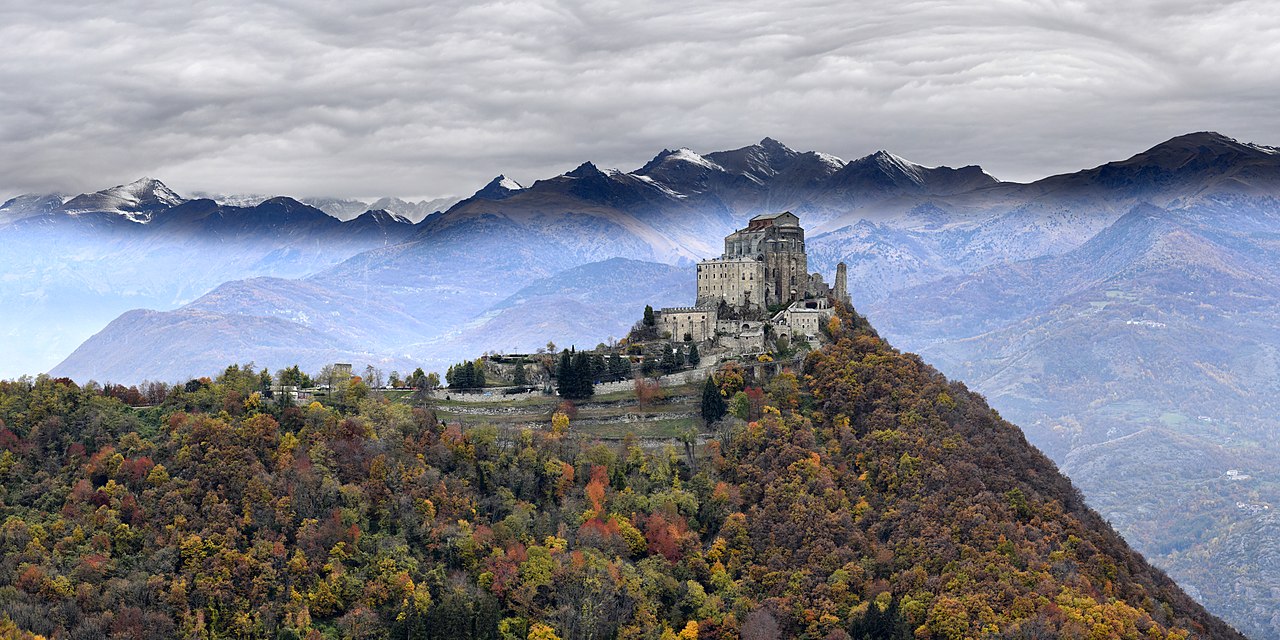 San Michele the Abbey which inspired Umberto Eco