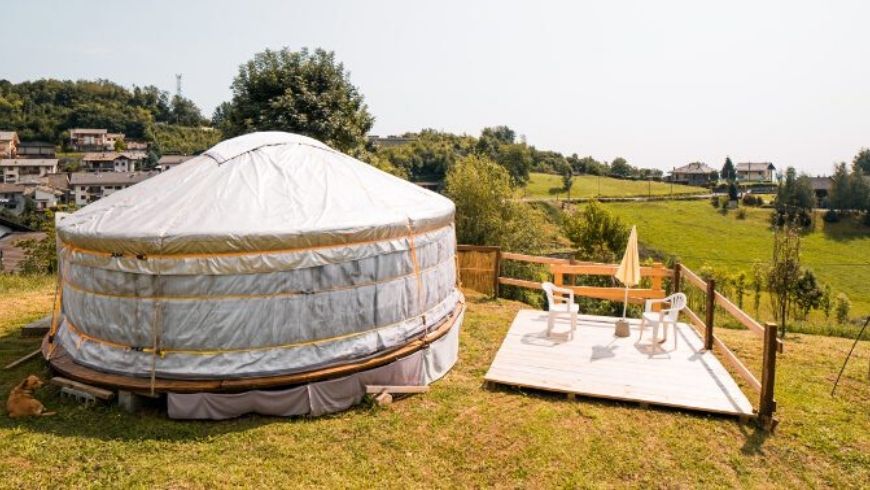 green hotel unique experience yurta tent