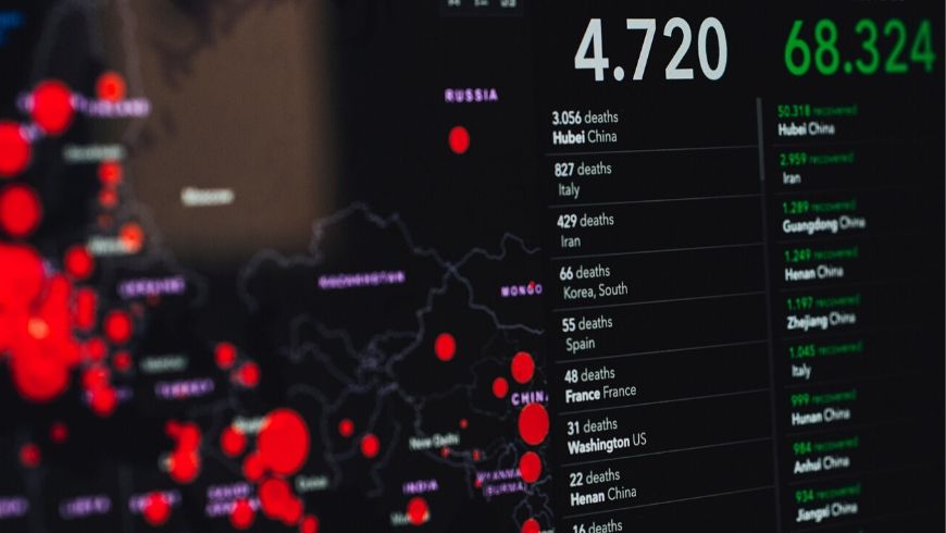 numbers of current pandemic