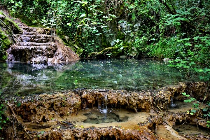 Waterspring on Sentona's trail - natural water springs Istria