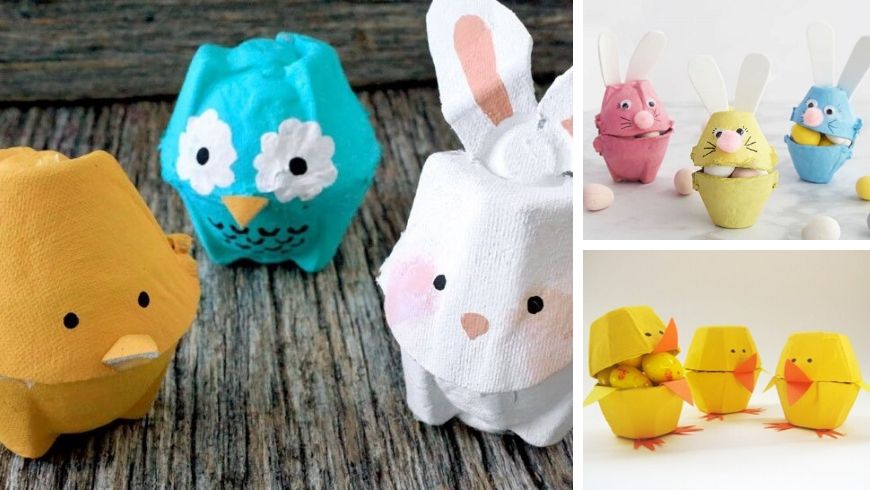 Spring and Easter Stencils - Eco-Conscious Craft for Kids