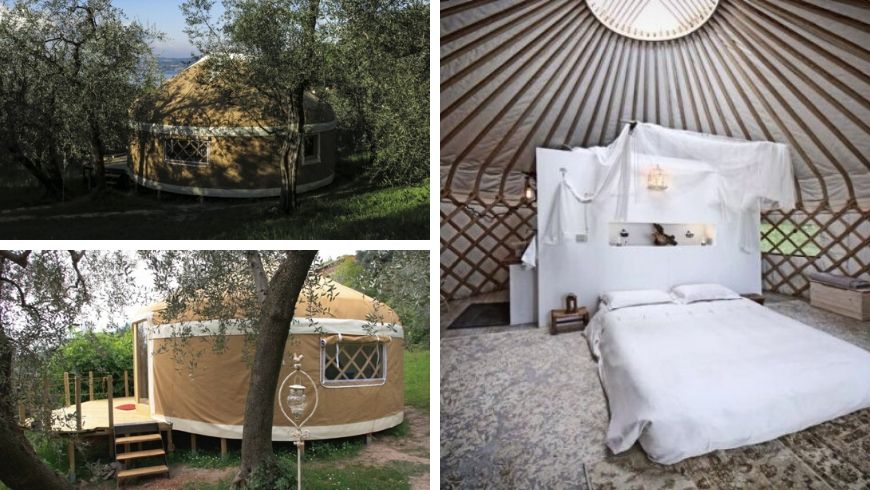 a yurt in italy ecostay ecobnb