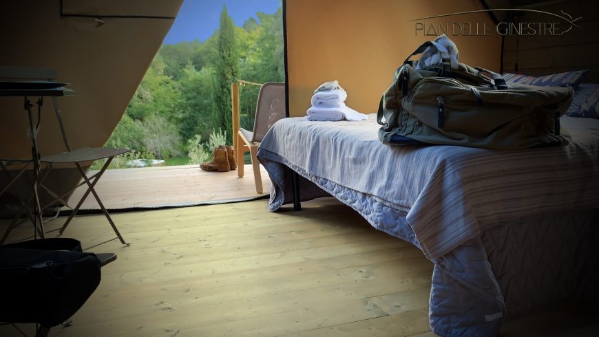 Pian delle Ginestre: an Eco-Glamping in Tuscany among Woods, Spas and Sea