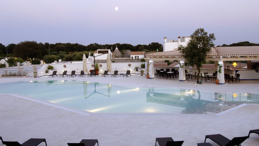 Common areas at Masseria Torricella, Puglia