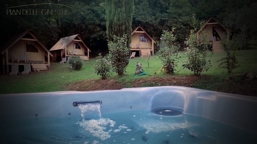 Pian delle Ginestre: an Eco-Glamping in Tuscany among Woods, Spas and Sea