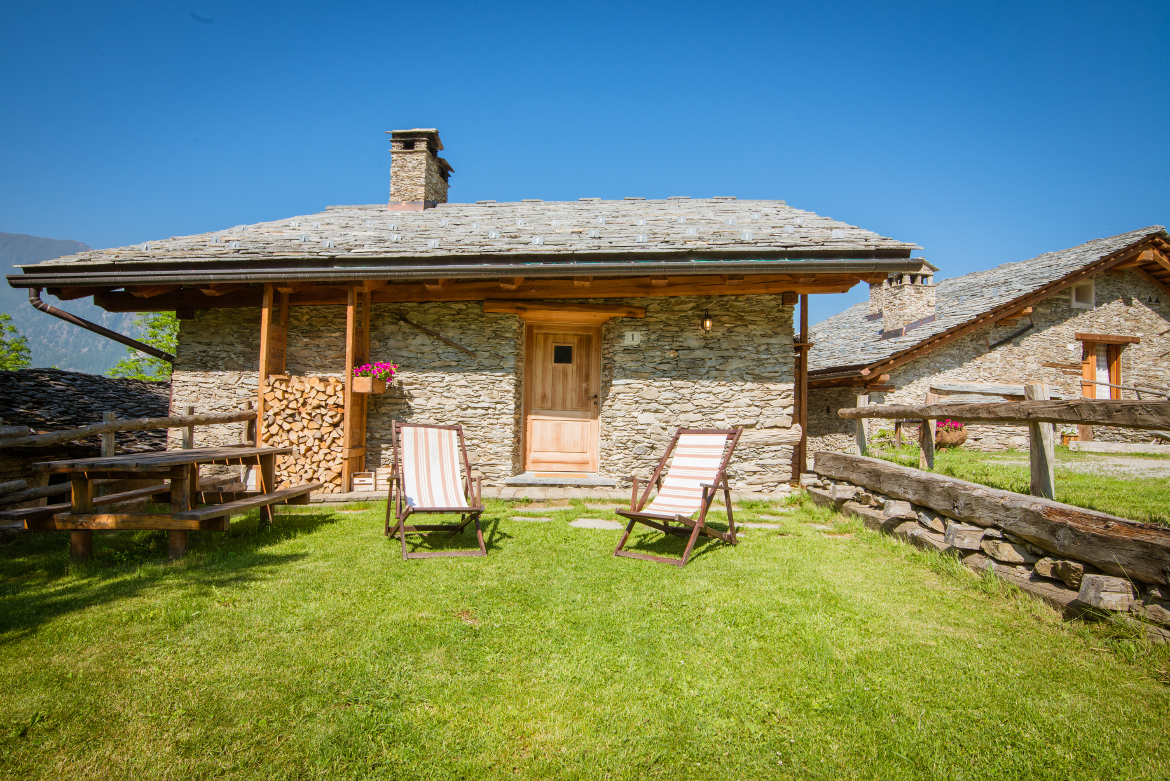 Chalet surrounded by nature