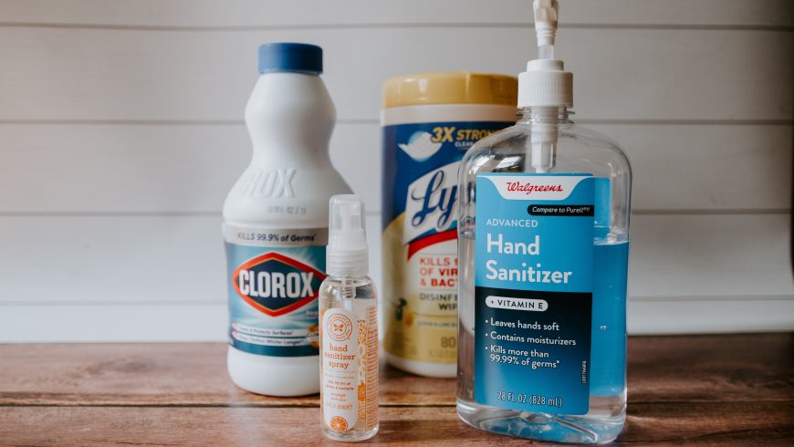 Cleaning, sanitizing, and disinfecting supplies