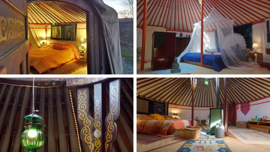 yoga holidays in italy in a yurt ecobnb