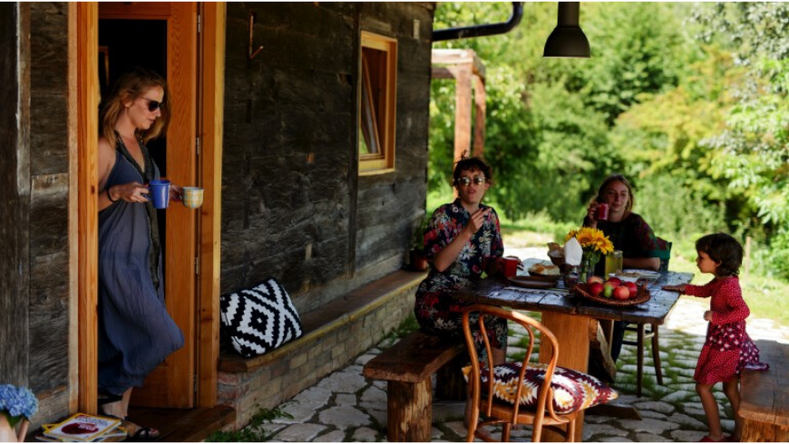 Eco-guests at the Ekodrom Estate in Croatia