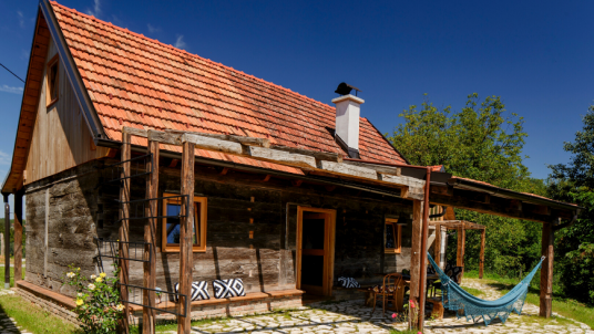 Plant House at the Ekodrom Estate in continental Croatia