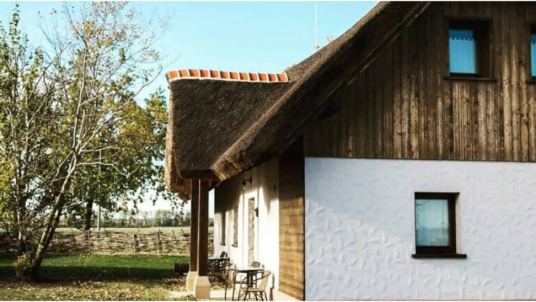 The Pannonian Village in Slovenia: all cottages are buit with ecological materials