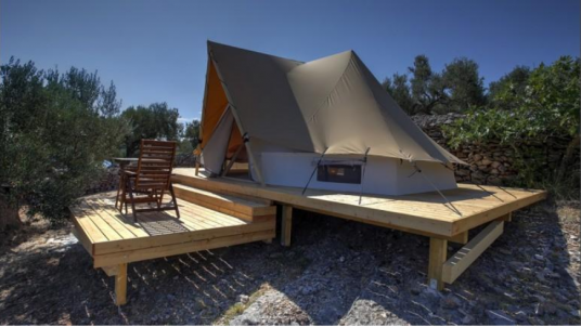 Gastro Glamping Resort Fešta is the best place where to experience eco-glamping in Croatia