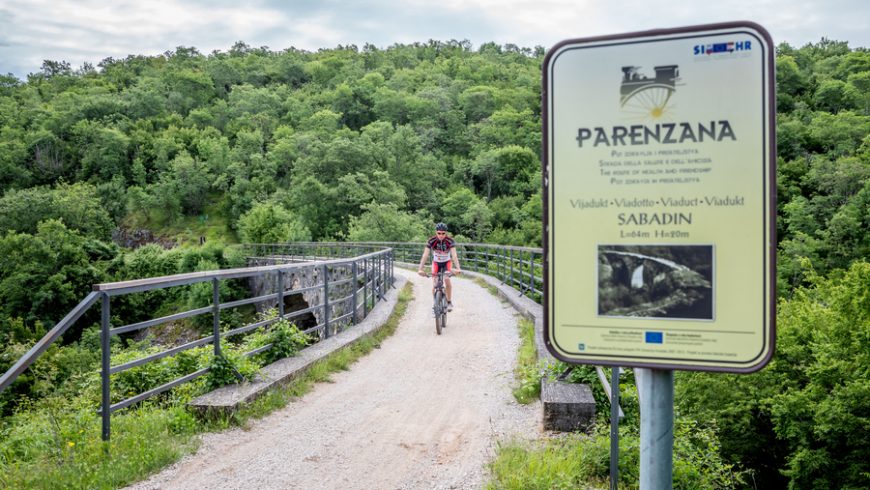 eco-friendly experiences in Istria: cycling Parenzana 