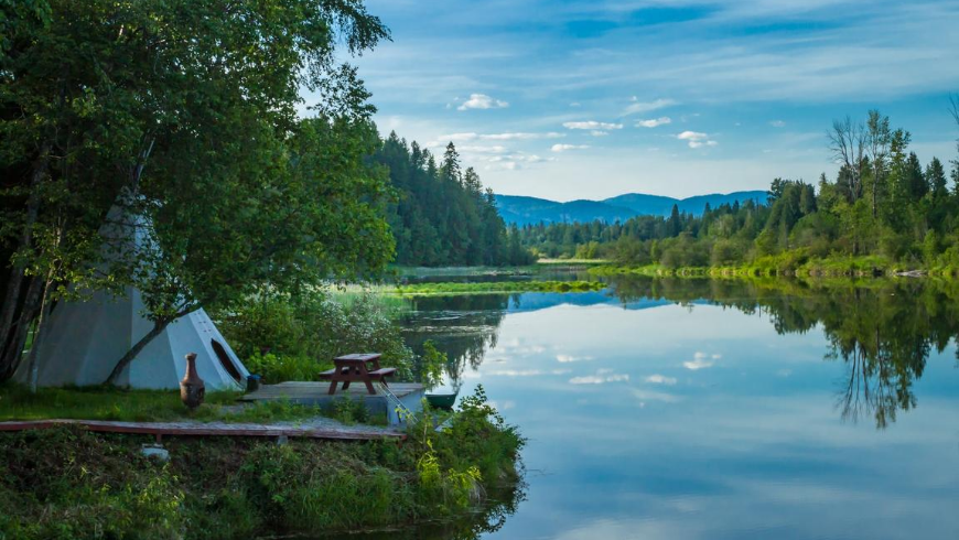 Live your eco-glamping experience in the middle of nature