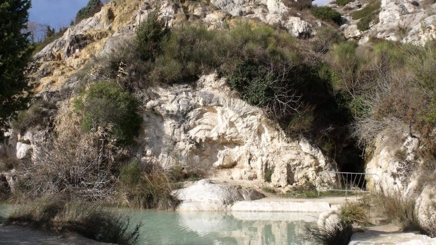 Thermal baths of Bagno Vagnoni