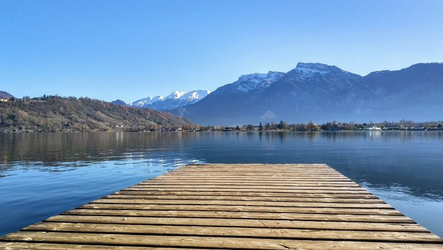 Lake Caldonazzo in Valsugana