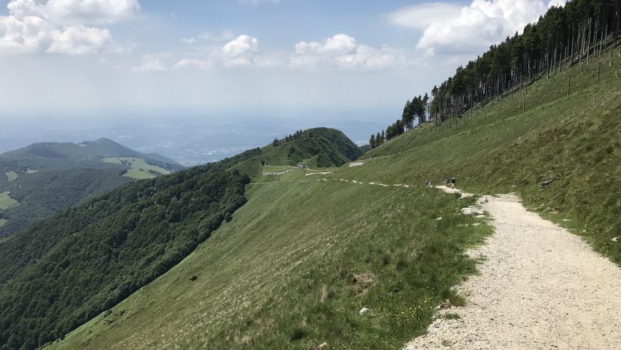 Path on the Mount Generoso