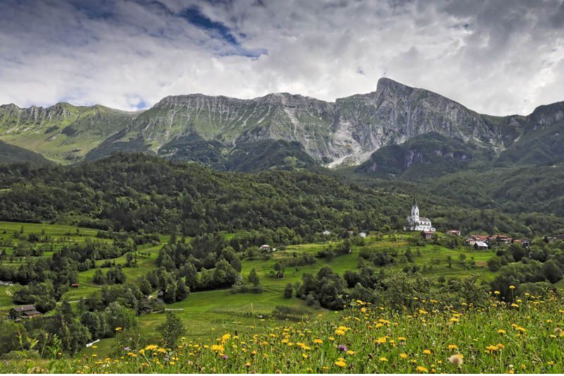 Mountain pastures