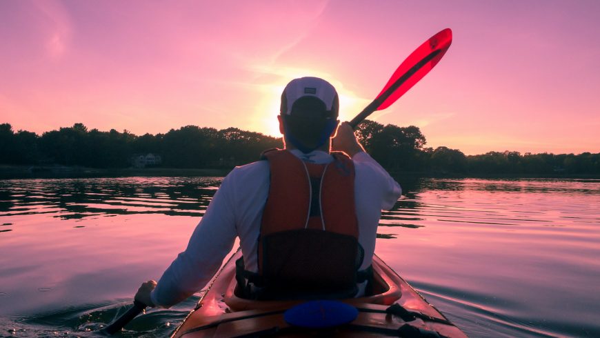 small tour in kayak