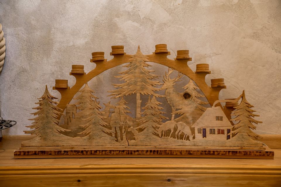 Handmade wooden detail