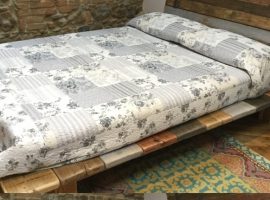 recover wood bed