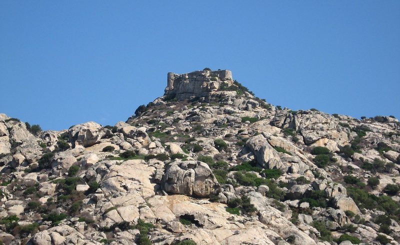 The Castellaccio fortress, in Asinara