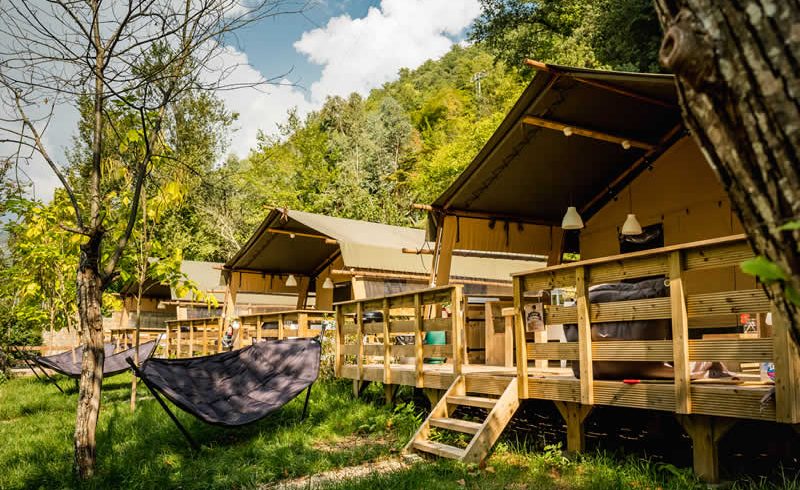 Glamping experience in Liguria