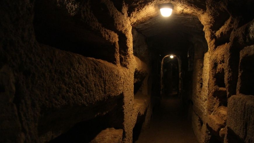 the inside of Rome's underground