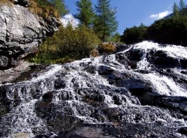 Mallnitz (Austria) waterfall