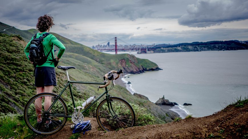 cycling in surroundings