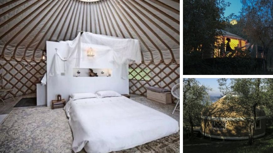 eco-friendly glamping casa del tempo ritrovato, italy